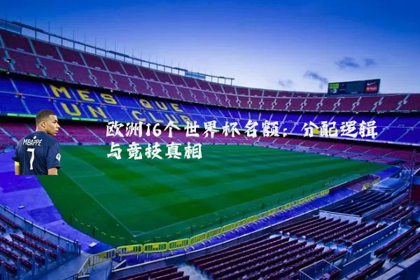 欧洲16个世界杯名额：分配逻辑与竞技真相